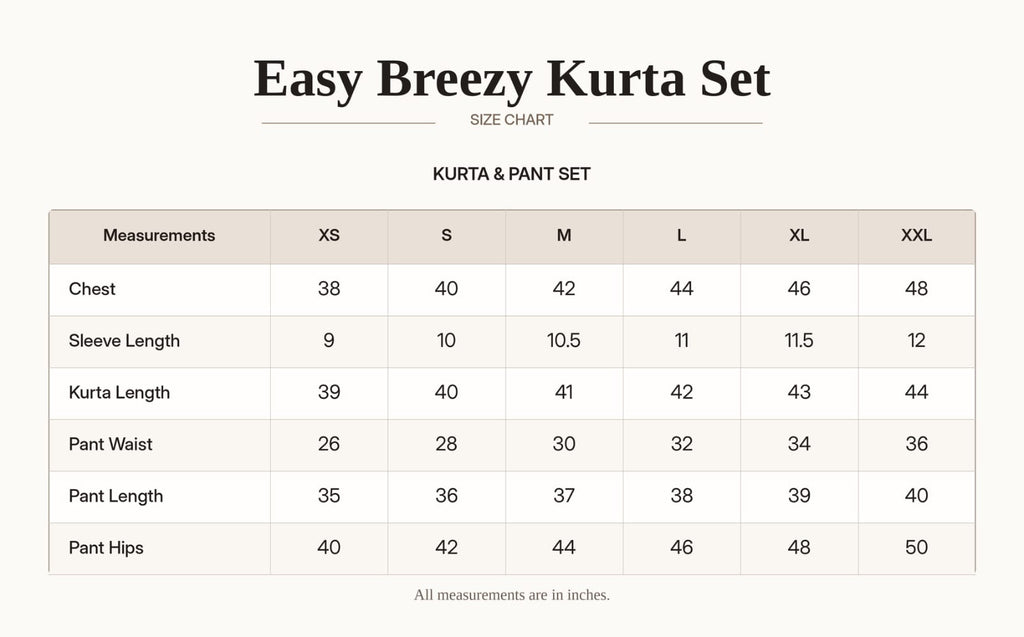 Easy Breezy Kurta Set