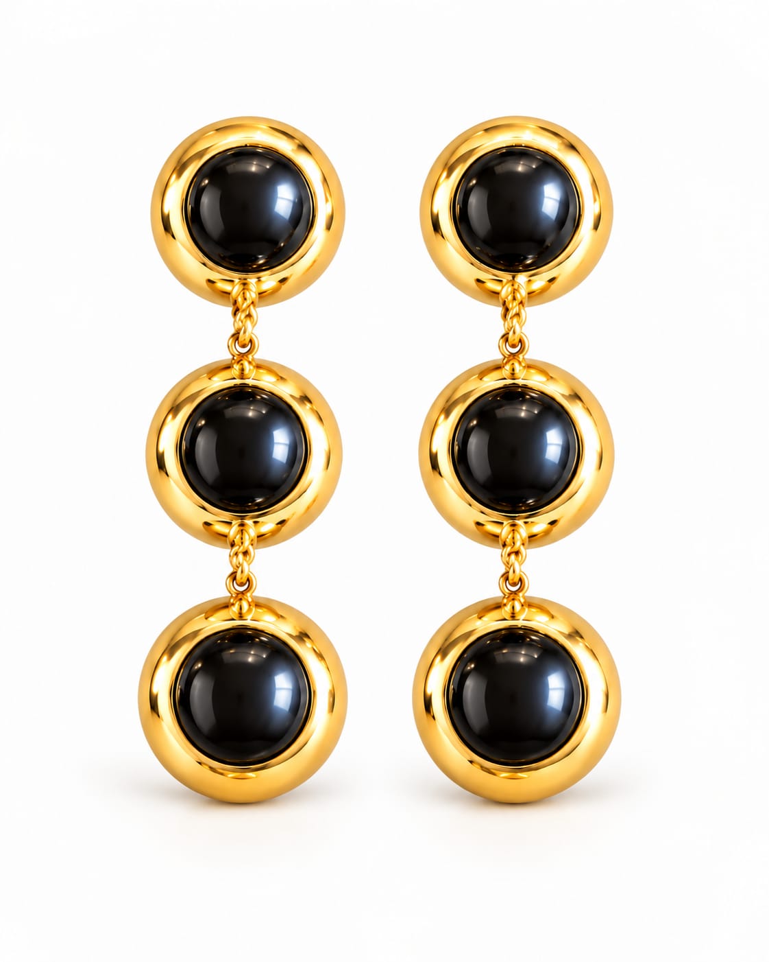 Onyx Aura Earrings