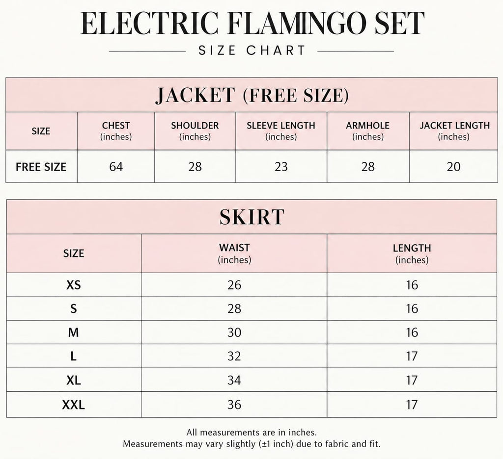 Electric flamingo set