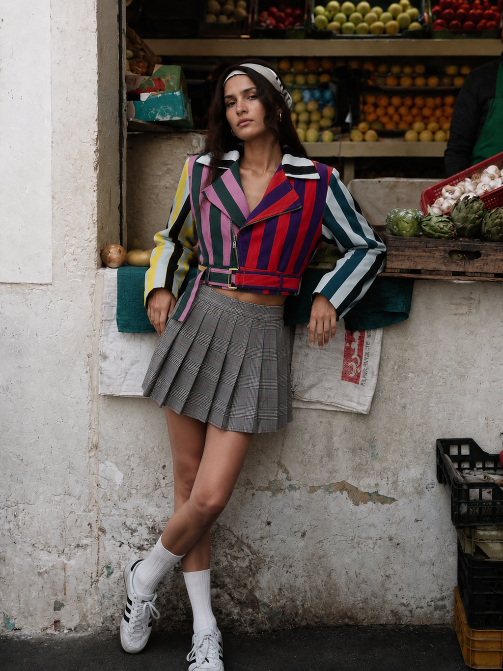 electric rush biker jacket