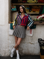 electric rush biker jacket