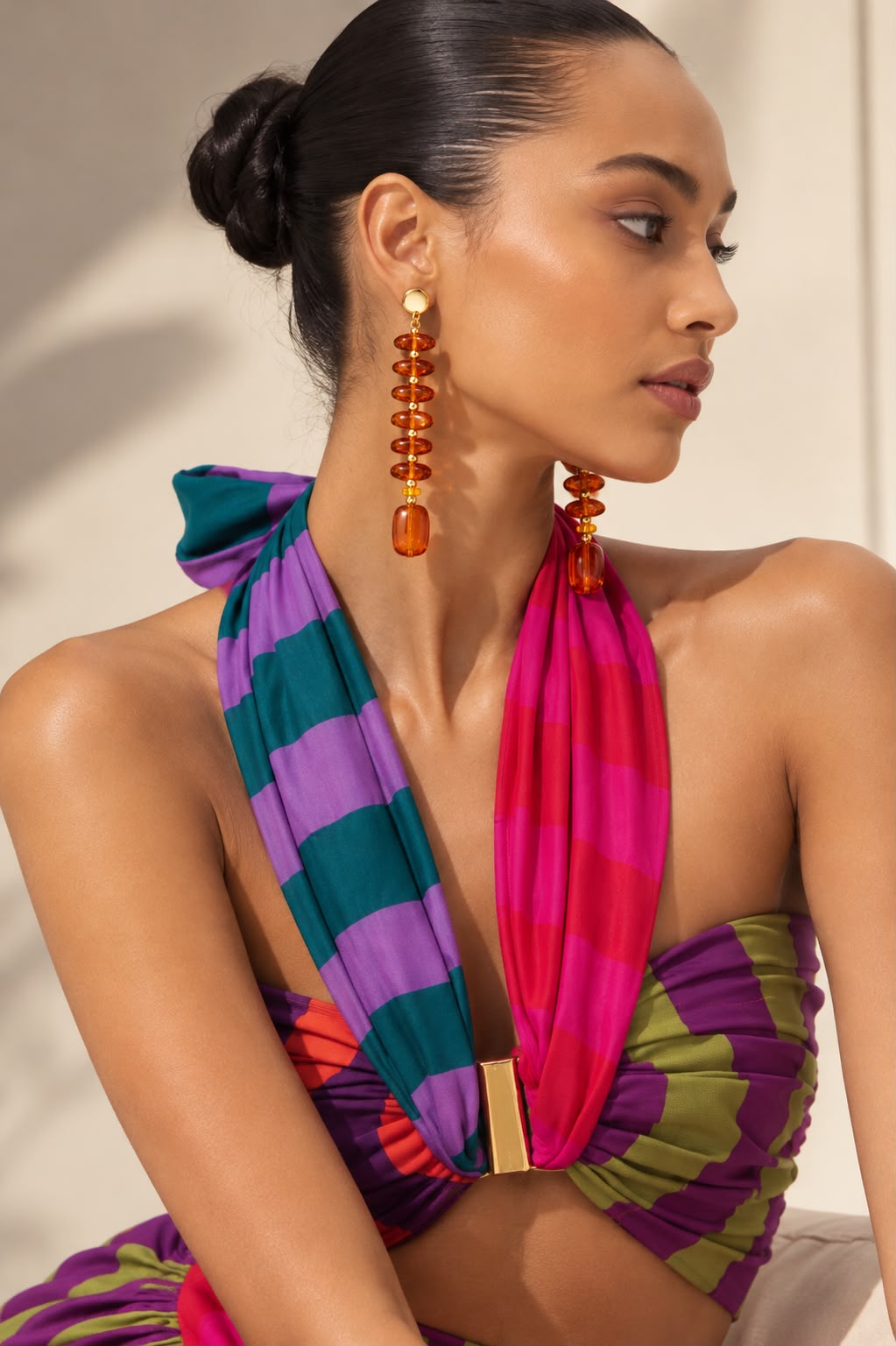 Gold Dusk Earrings
