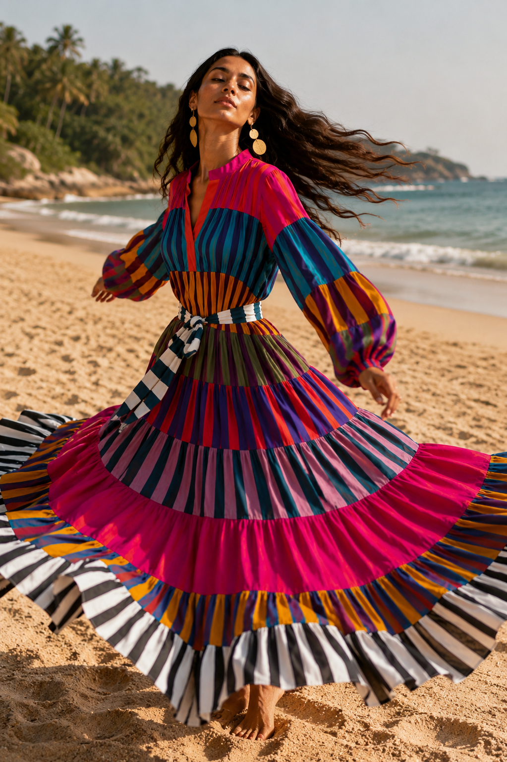 Rio rhapsody maxi dress