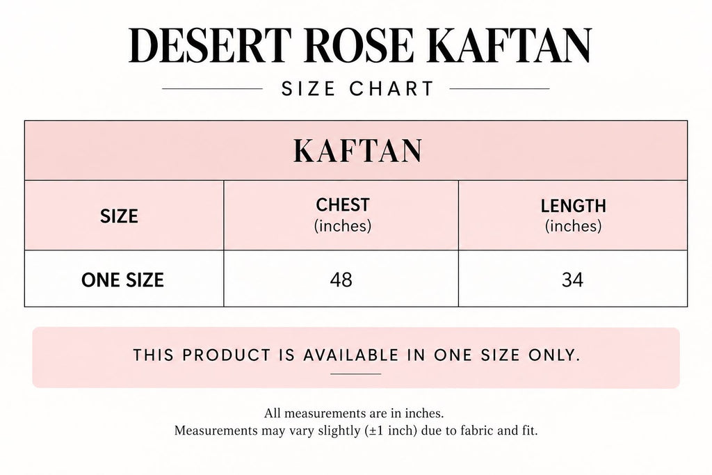 Desert Rose Kaftan