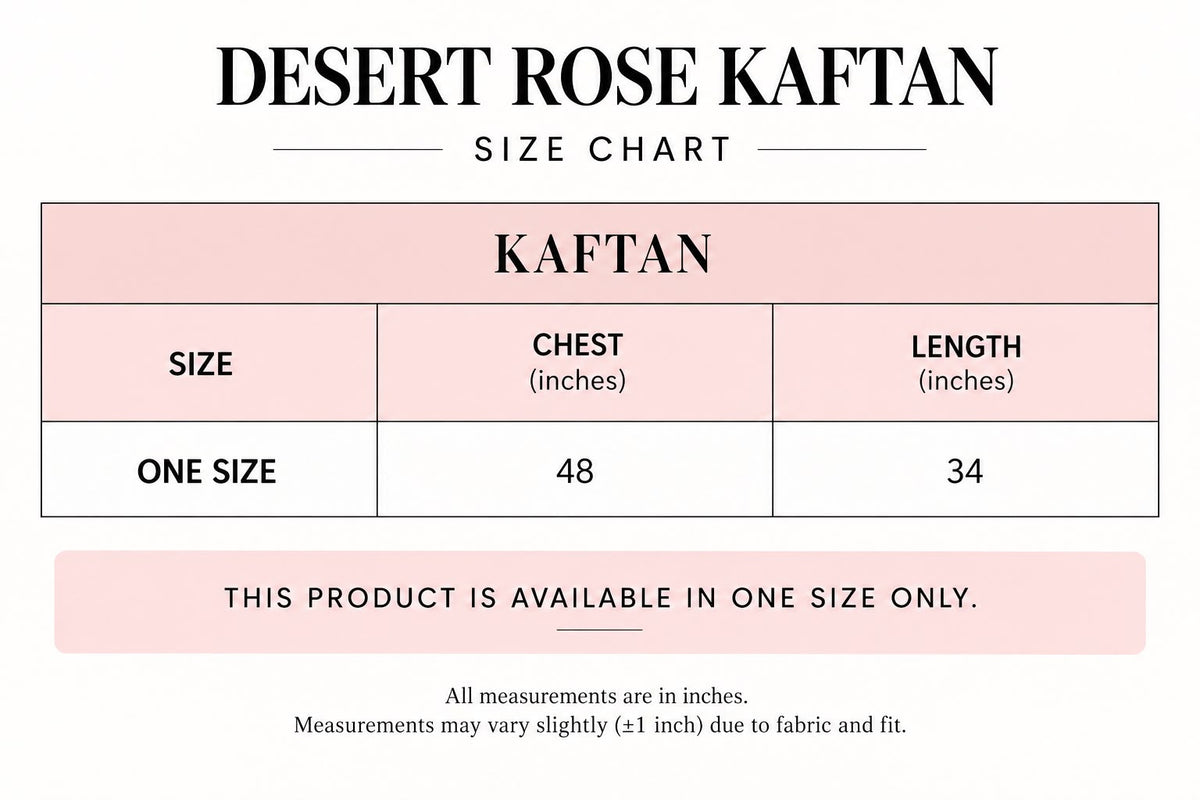 Desert Rose Kaftan