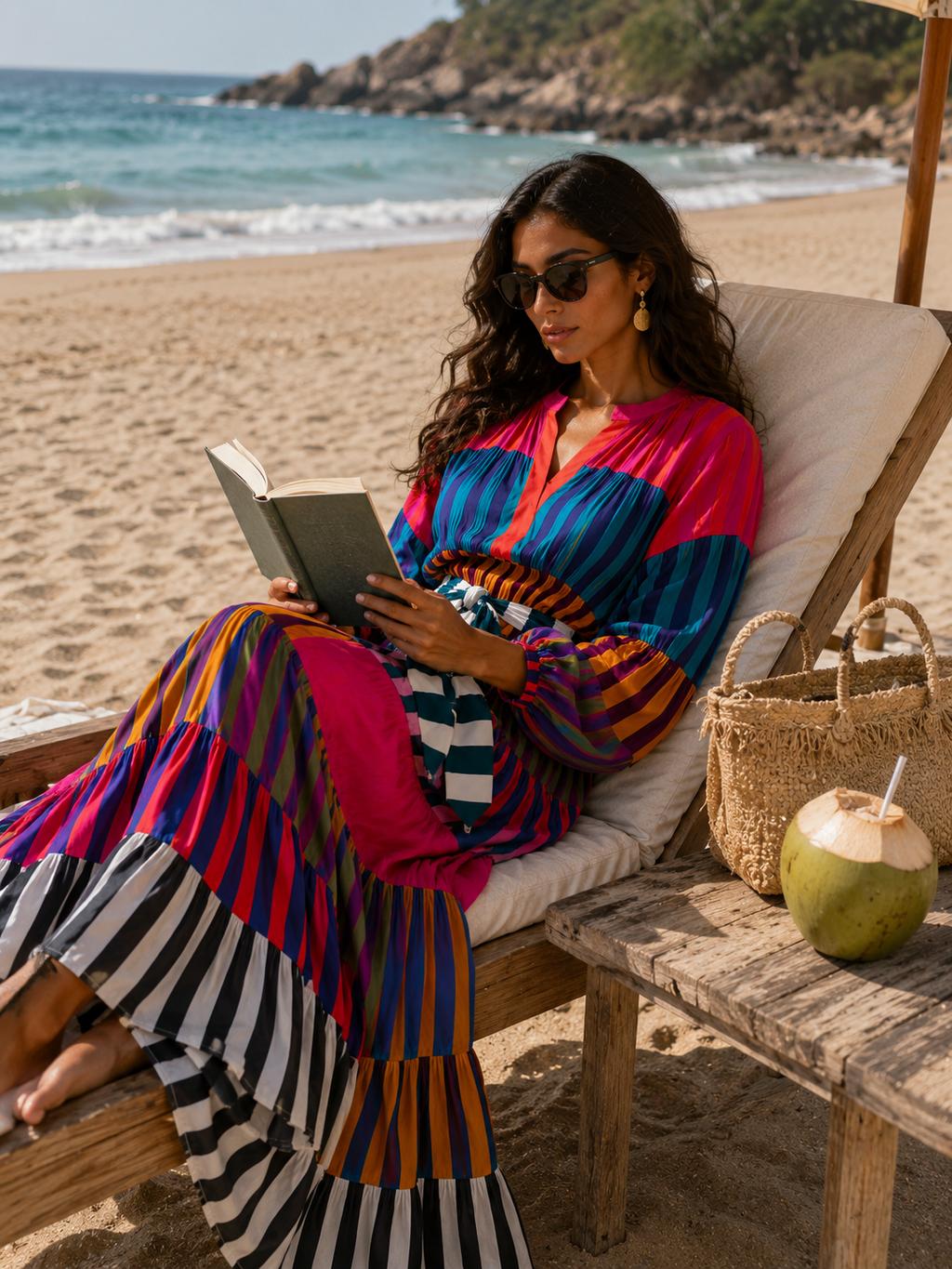 Rio rhapsody maxi dress