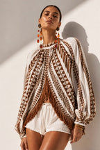 Caramel Cascade Earrings