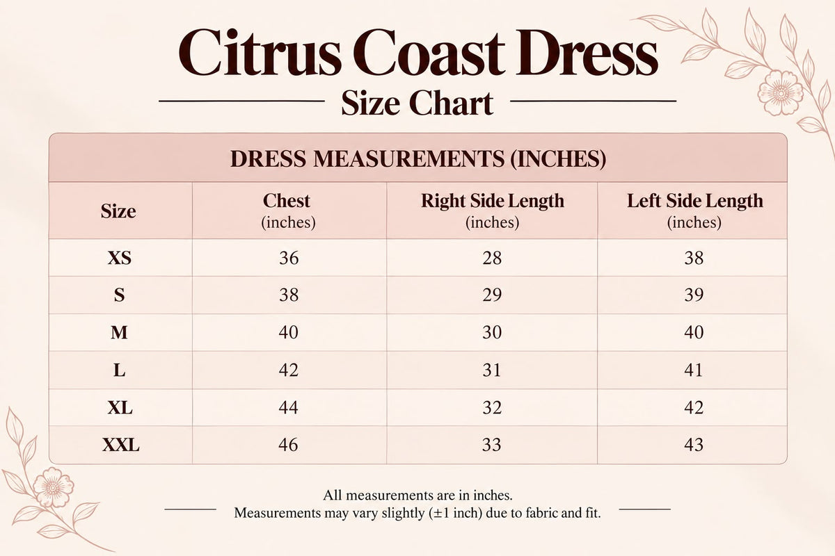 Citrus Coast Dress