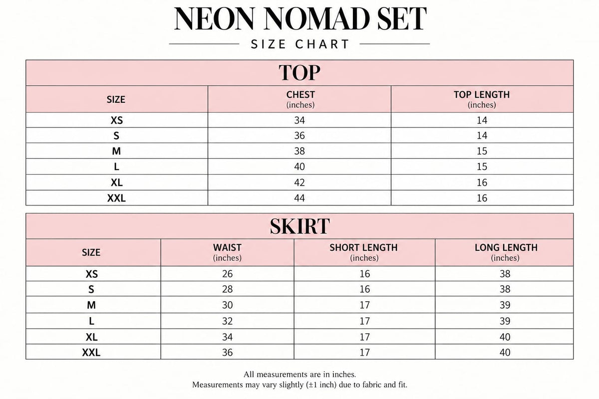 Size guide