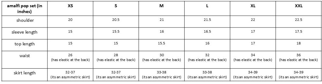 Size guide
