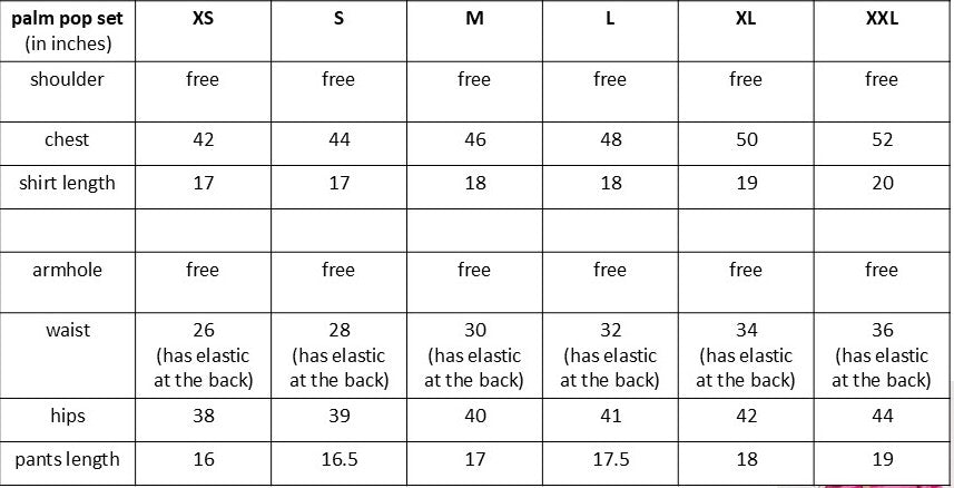 Size guide
