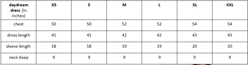 Size guide