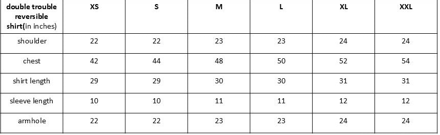 Size guide