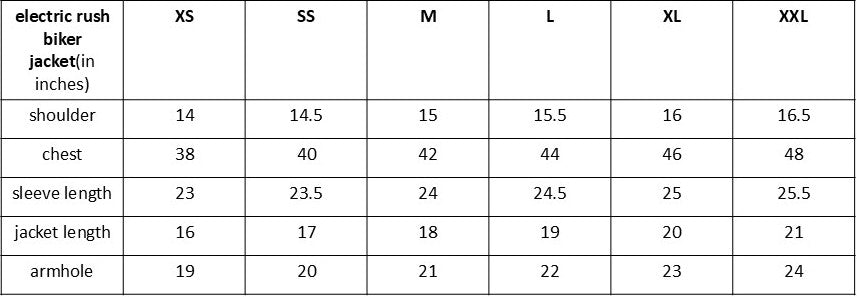 Size guide