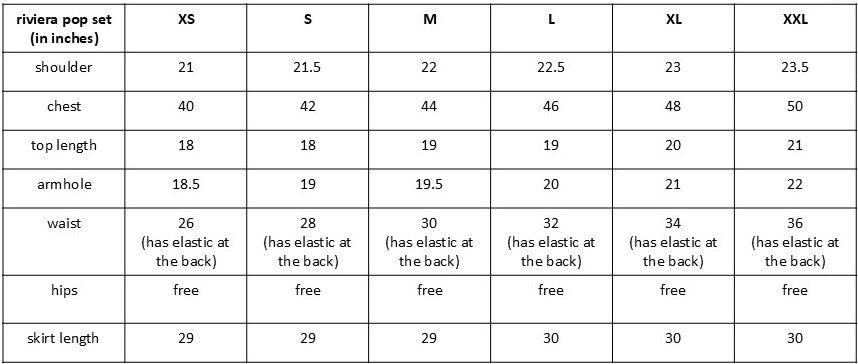 Size guide