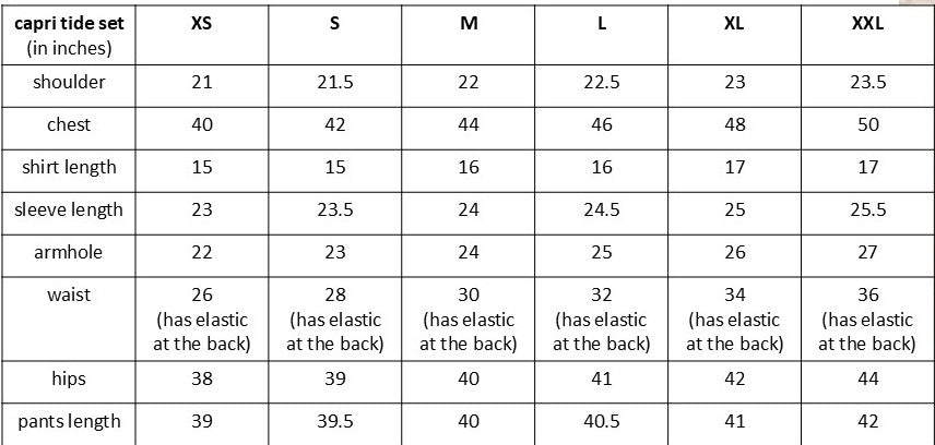 Size guide