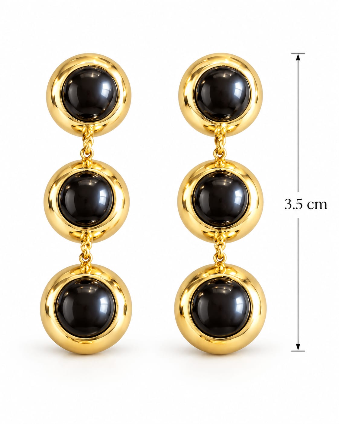 Onyx Aura Earrings