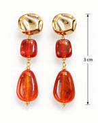Amber Glow Earrings