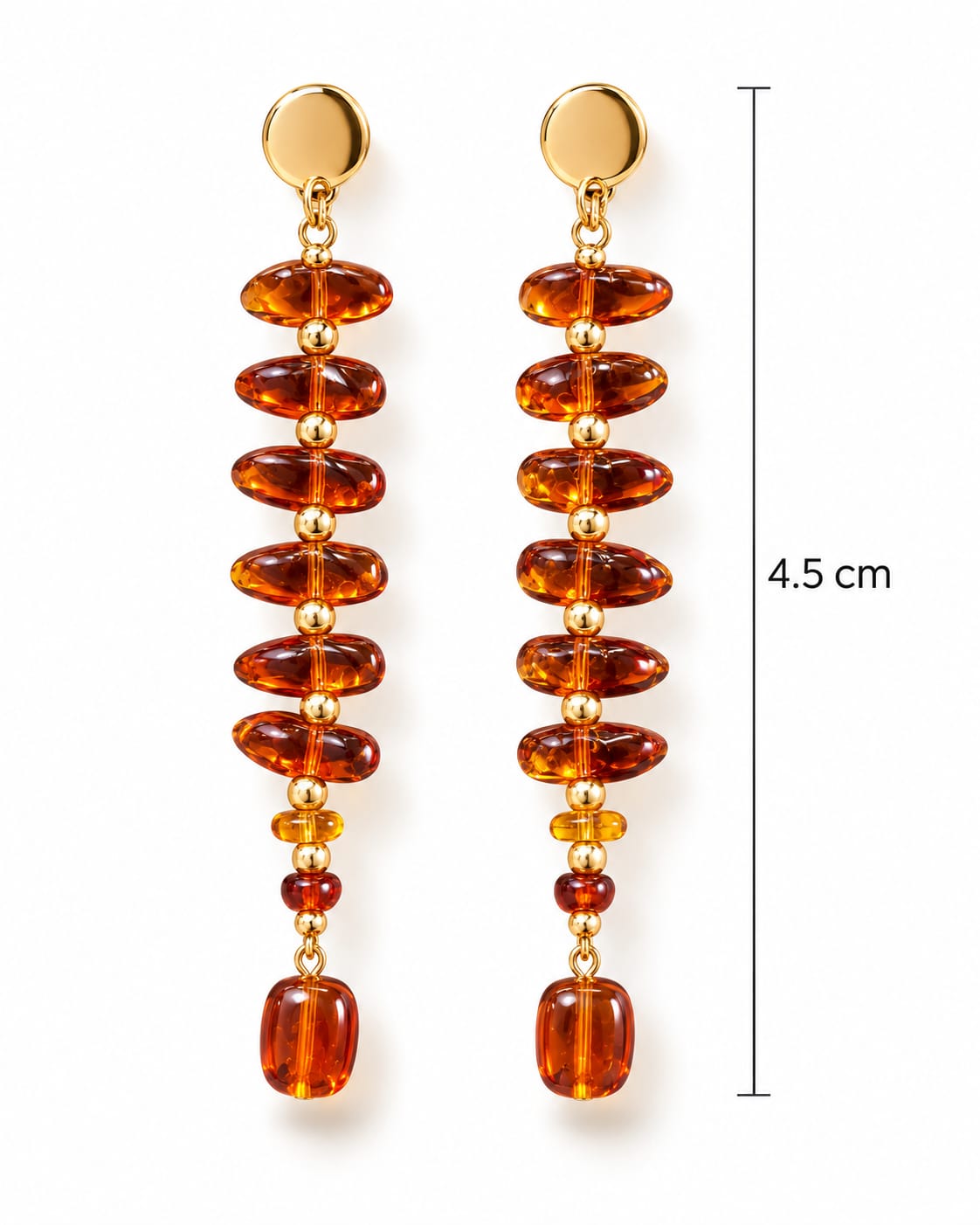 Gold Dusk Earrings