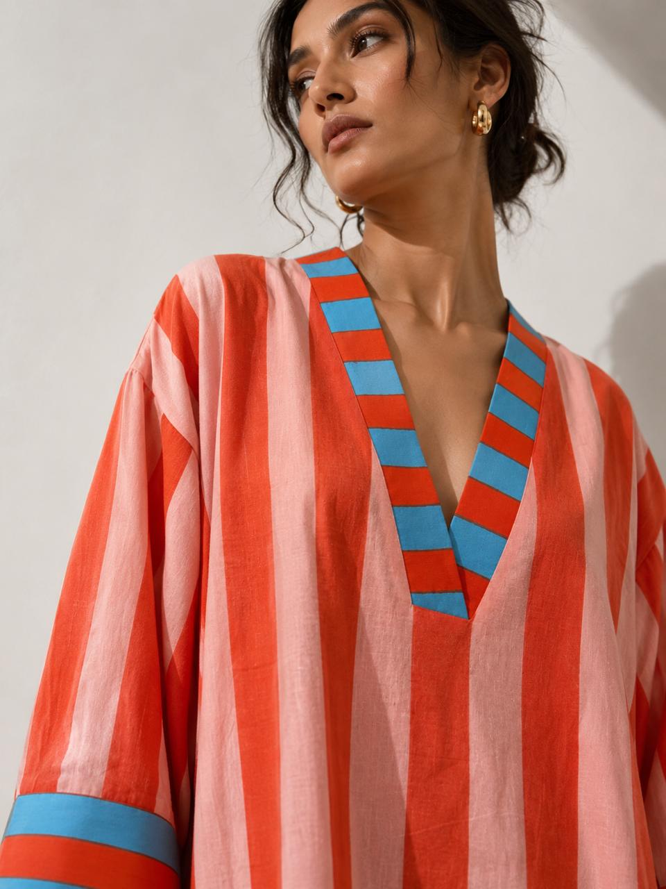 Sunset sorbet tunic