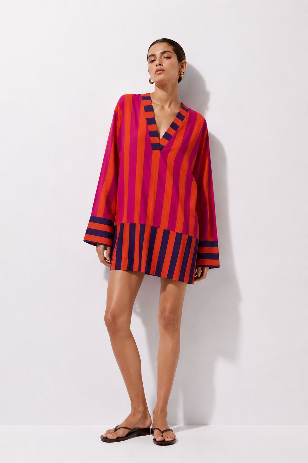 Sunset sorbet tunic