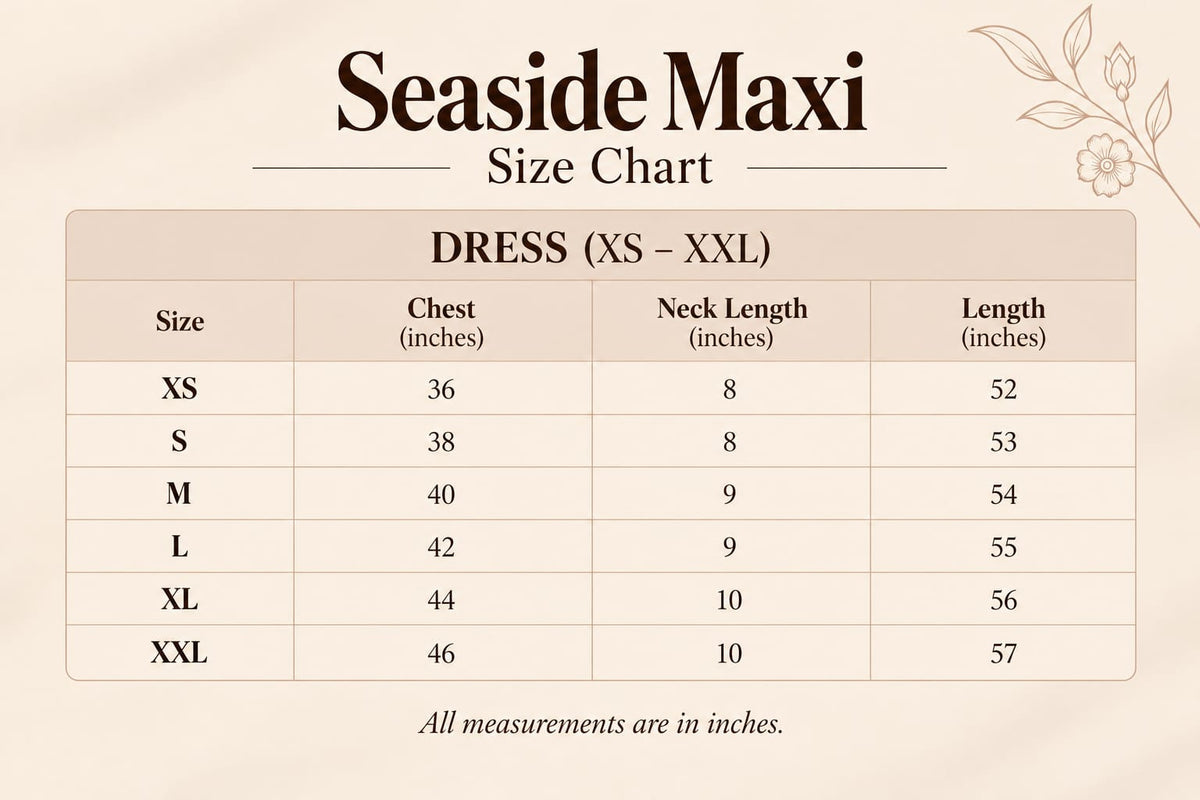 Seaside maxi