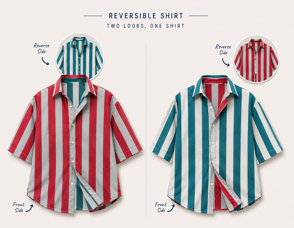 Double trouble reversible shirt