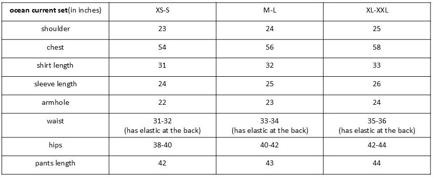 Size guide