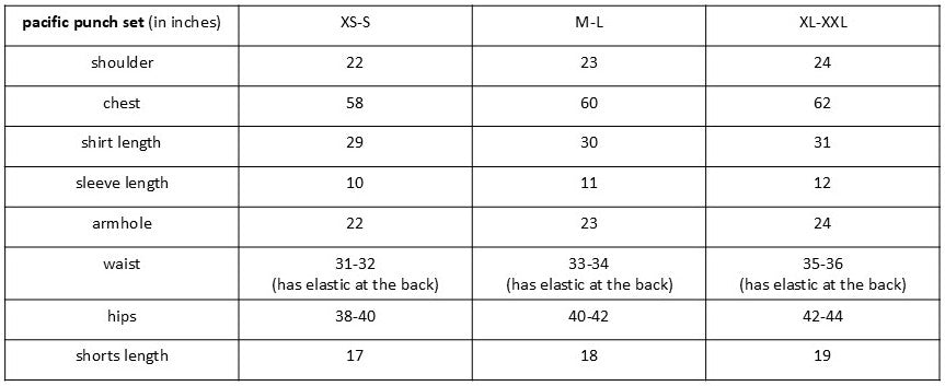 Size guide