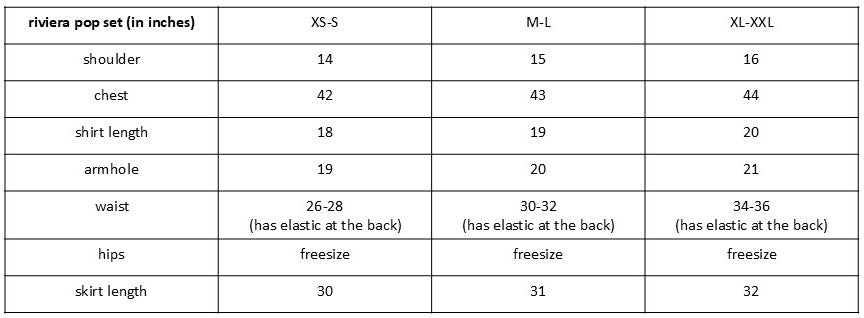 Size guide